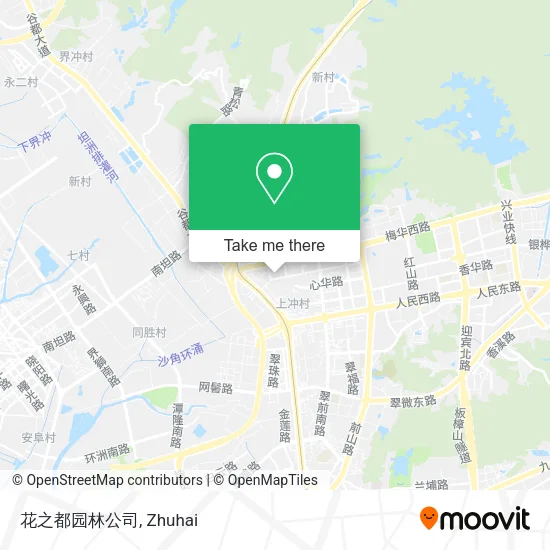 花之都园林公司 map