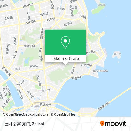 园林公寓-东门 map