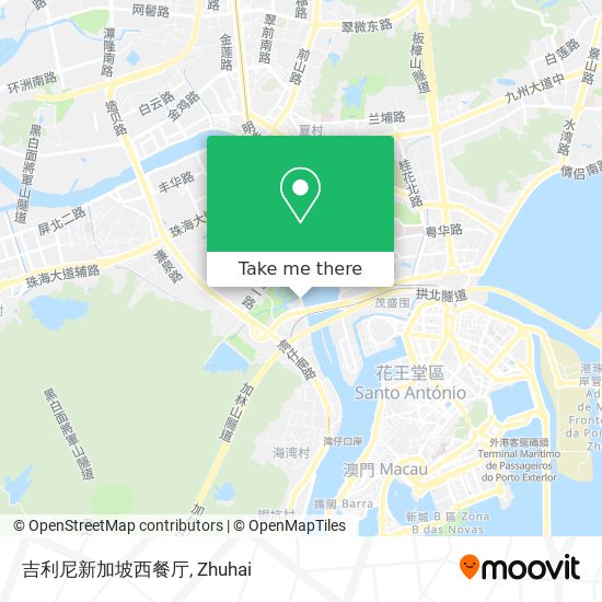 吉利尼新加坡西餐厅 map