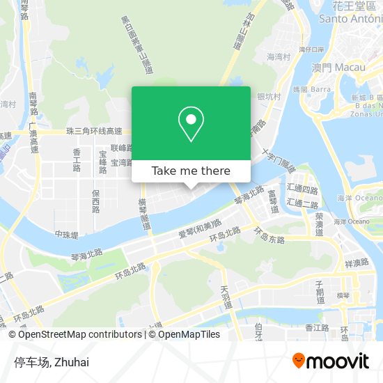 停车场 map
