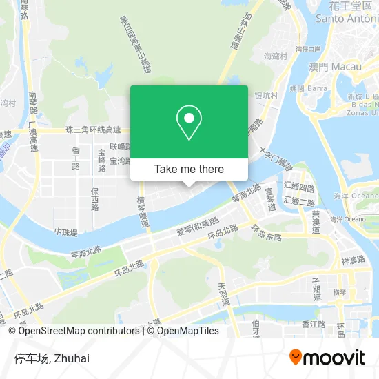 停车场 map