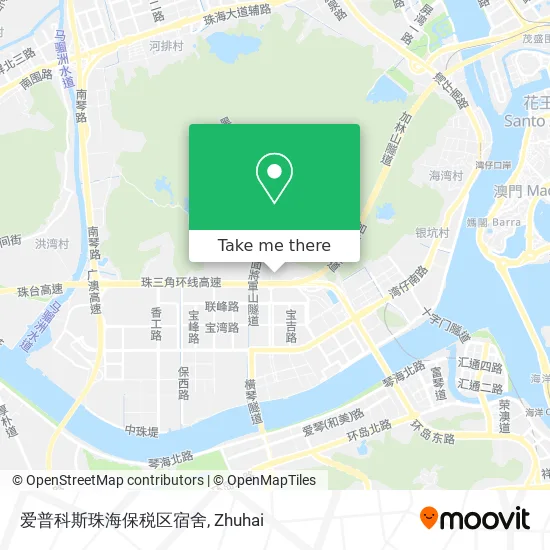 爱普科斯珠海保税区宿舍 map
