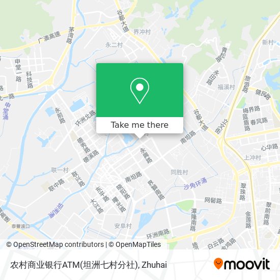 农村商业银行ATM(坦洲七村分社) map