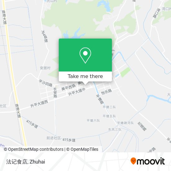 法记食店 map