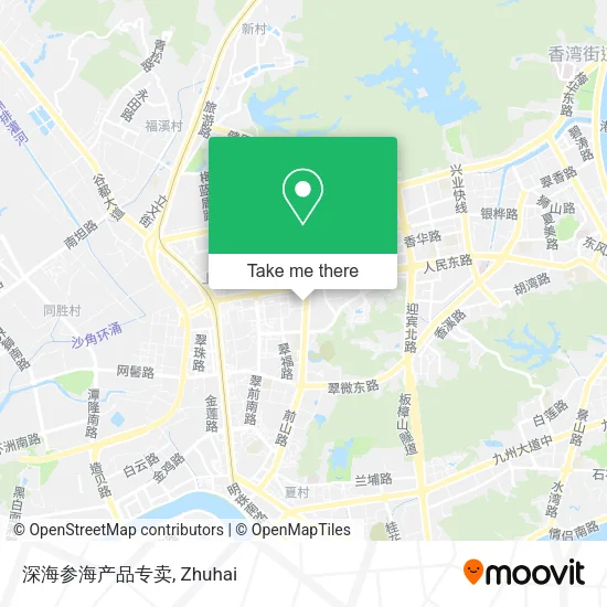 深海参海产品专卖 map