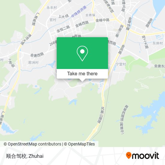 顺合驾校 map
