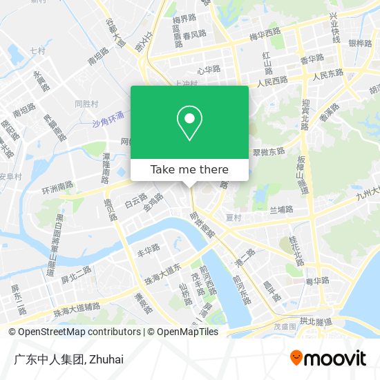 广东中人集团 map