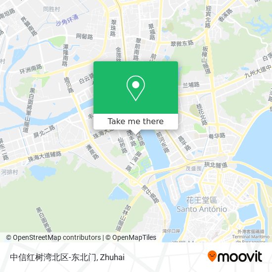中信红树湾北区-东北门 map