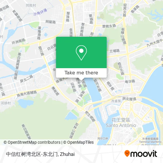中信红树湾北区-东北门 map