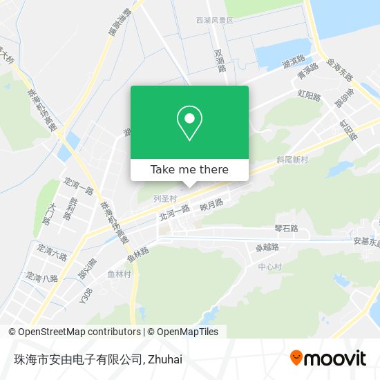 珠海市安由电子有限公司 map