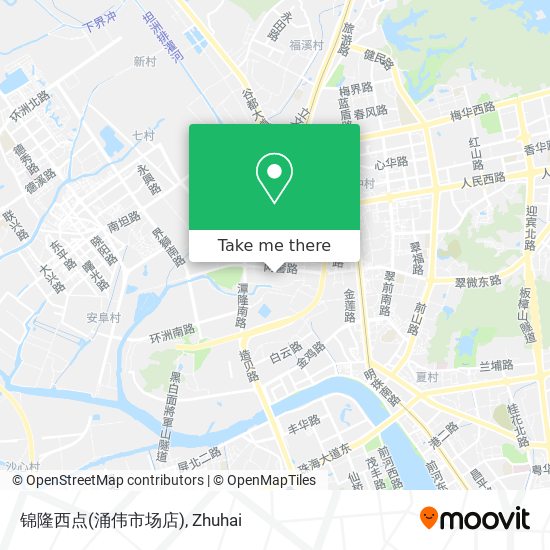 锦隆西点(涌伟市场店) map