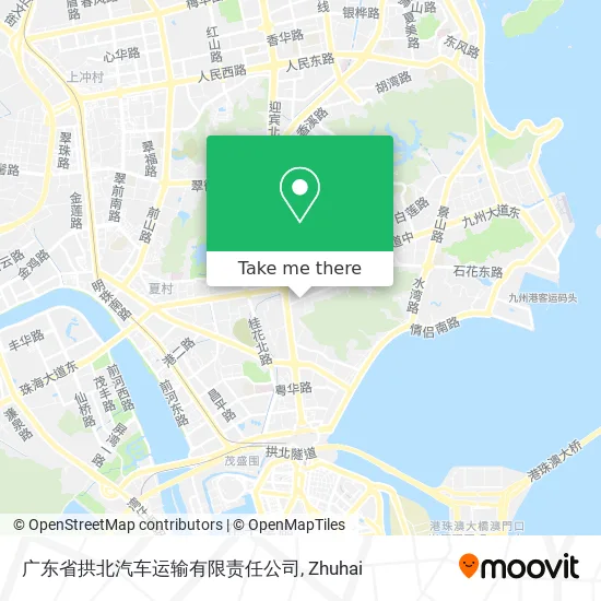 广东省拱北汽车运输有限责任公司 map