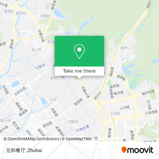 兄和餐厅 map