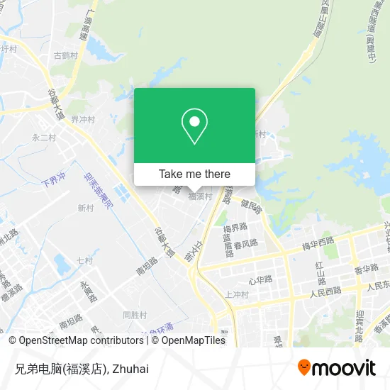 兄弟电脑(福溪店) map