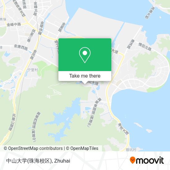 中山大学(珠海校区) map