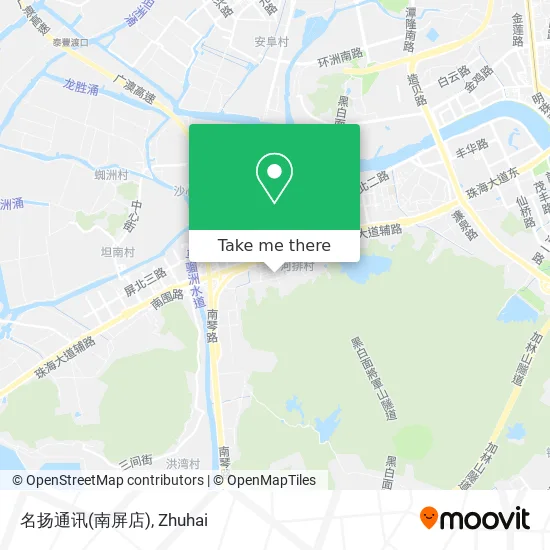 名扬通讯(南屏店) map