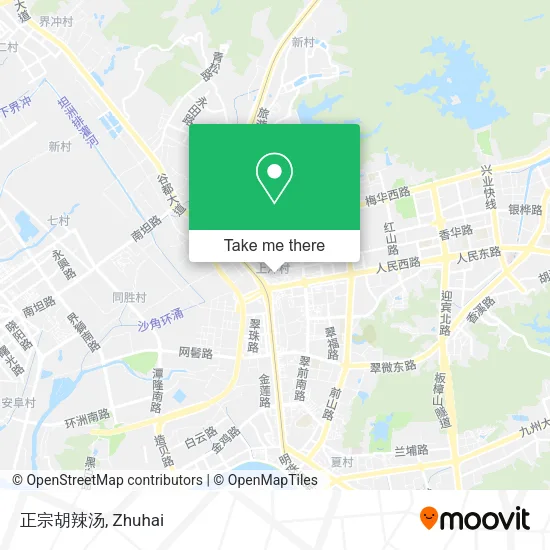 正宗胡辣汤 map