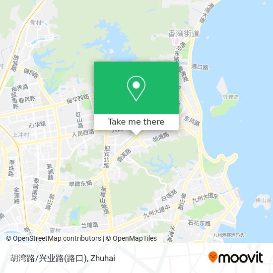 胡湾路/兴业路(路口) map