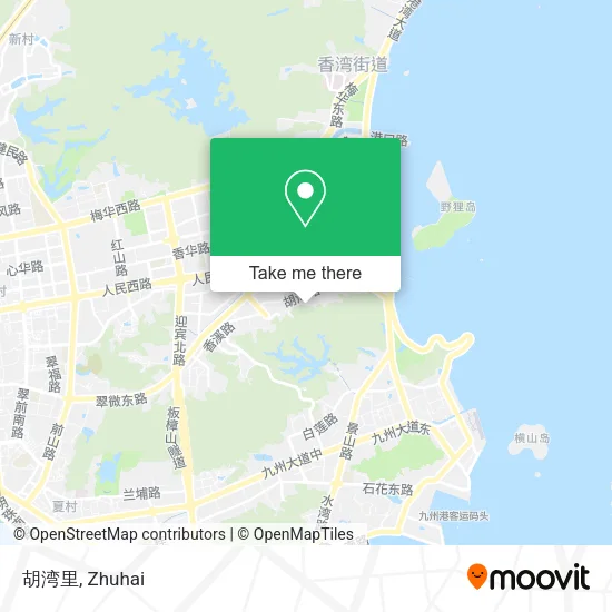 胡湾里 map