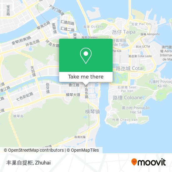 丰巢自提柜 map