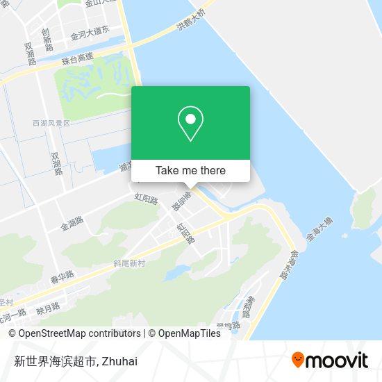 新世界海滨超市 map