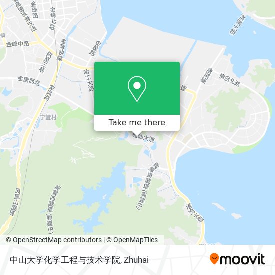 中山大学化学工程与技术学院 map