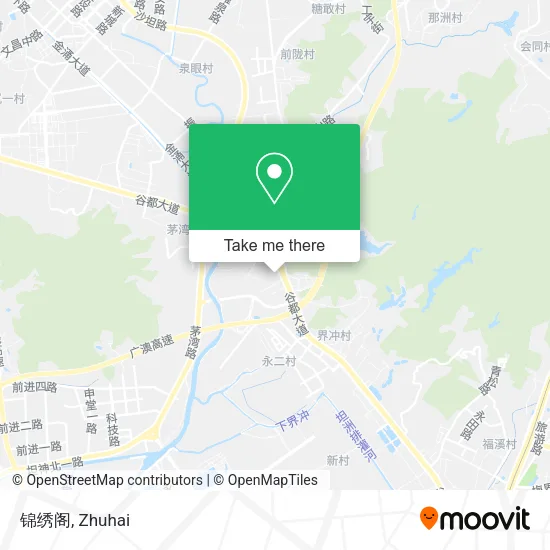 锦绣阁 map