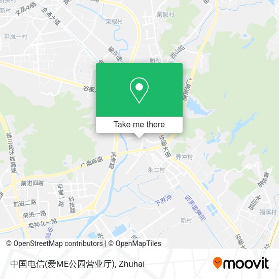 中国电信(爱ME公园营业厅) map