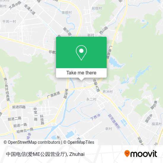 中国电信(爱ME公园营业厅) map