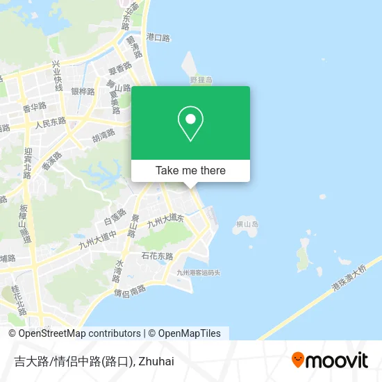 吉大路/情侣中路(路口) map