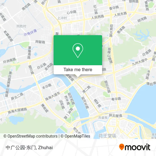 中广公园-东门 map