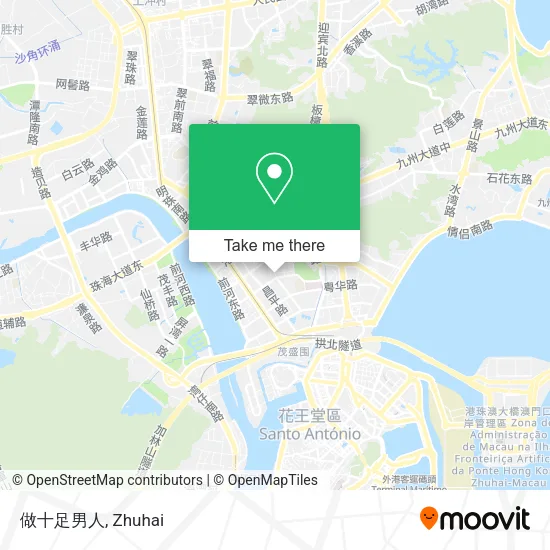 做十足男人 map