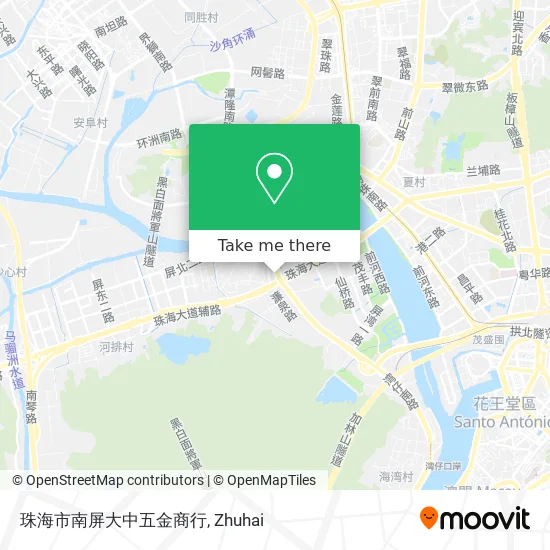 珠海市南屏大中五金商行 map