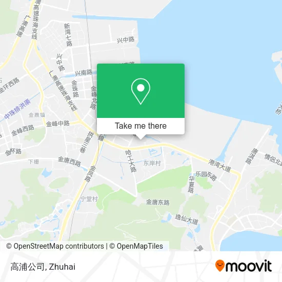 高浦公司 map