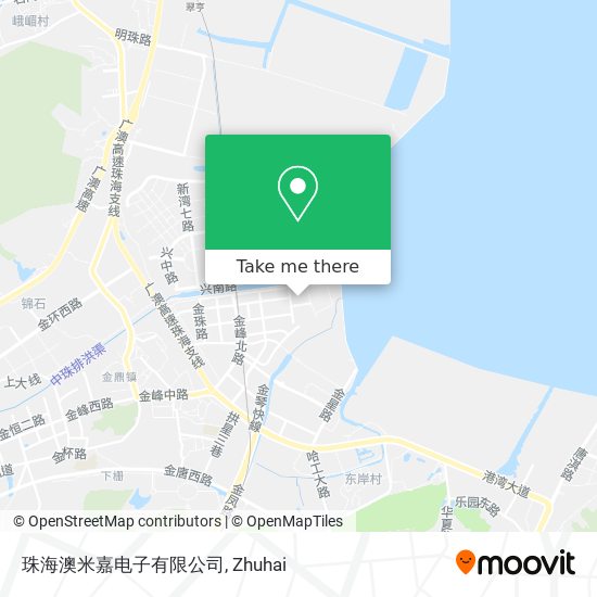 珠海澳米嘉电子有限公司 map