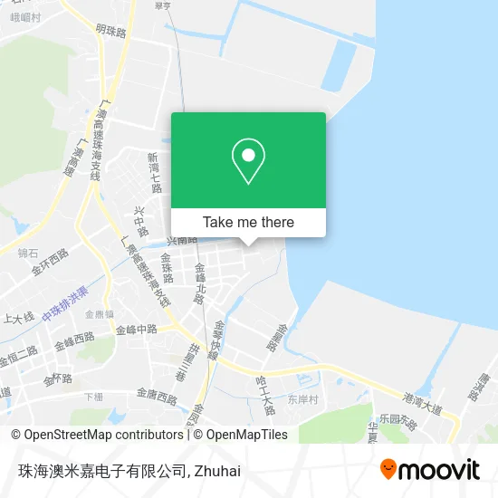 珠海澳米嘉电子有限公司 map