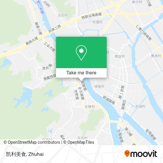 凯利美食 map