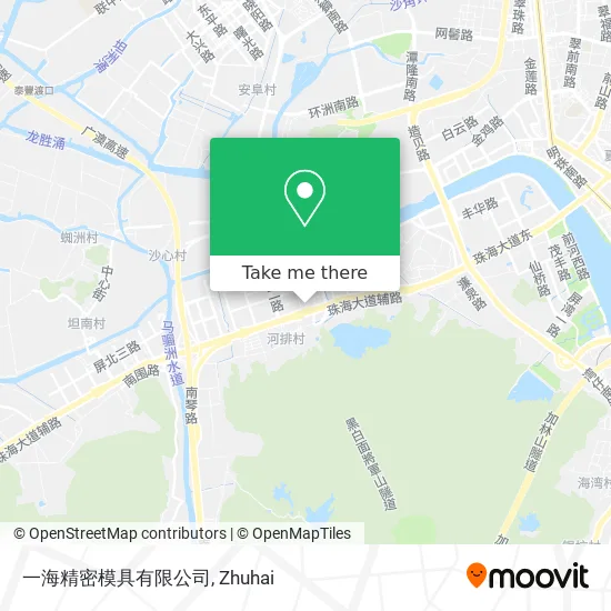 一海精密模具有限公司 map