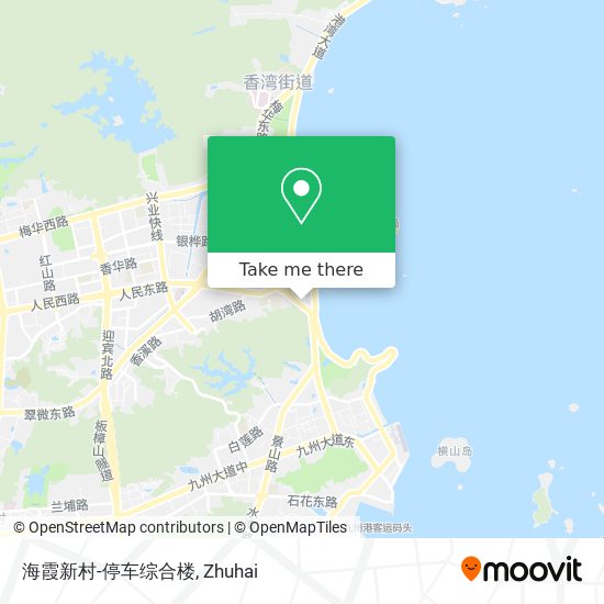 海霞新村-停车综合楼 map