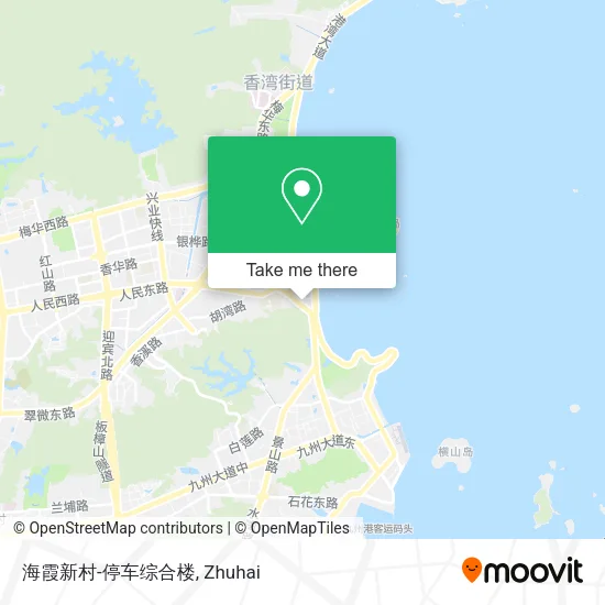海霞新村-停车综合楼 map