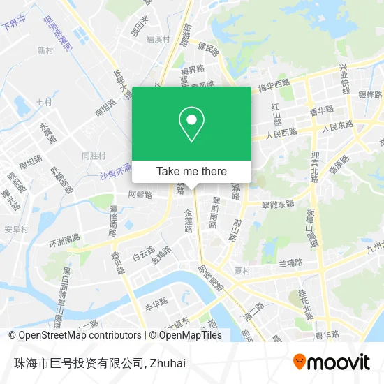 珠海市巨号投资有限公司 map