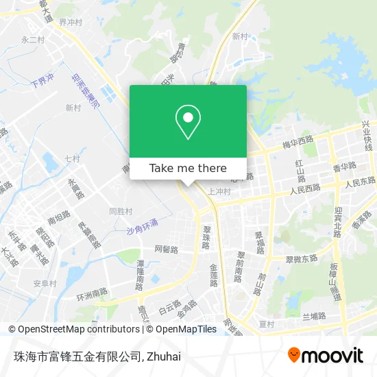 珠海市富锋五金有限公司 map