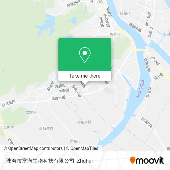 珠海市富海生物科技有限公司 map
