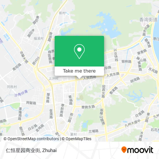 仁恒星园商业街 map