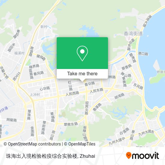 珠海出入境检验检疫综合实验楼 map