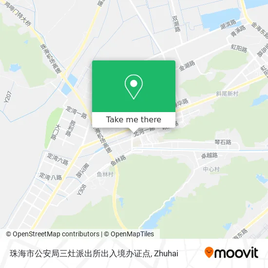 珠海市公安局三灶派出所出入境办证点 map