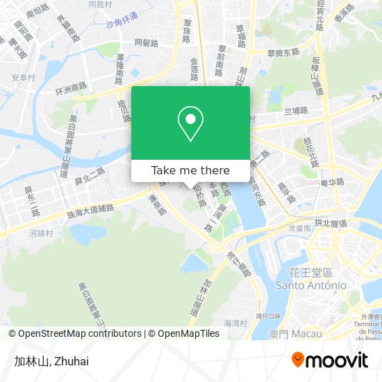 加林山 map