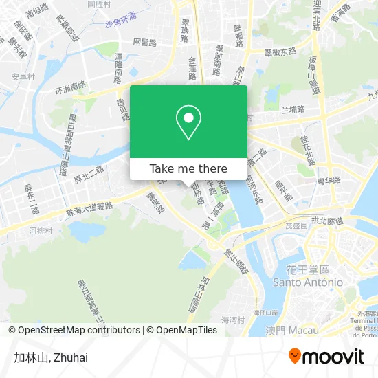 加林山 map