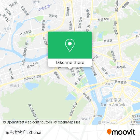 布兜宠物店 map