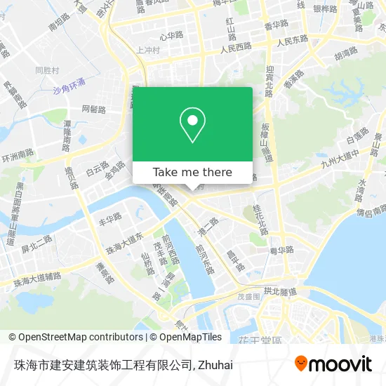 珠海市建安建筑装饰工程有限公司 map